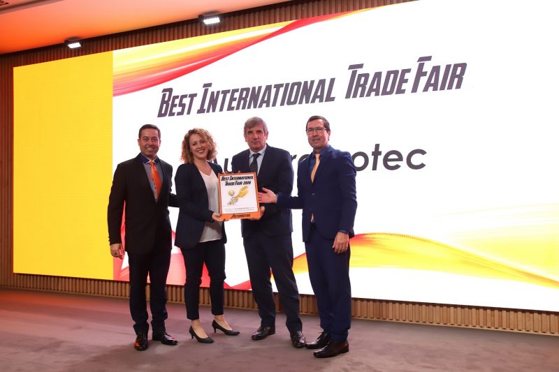 Autopromotec premiata come miglior fiera internazionale per l’anno 2019