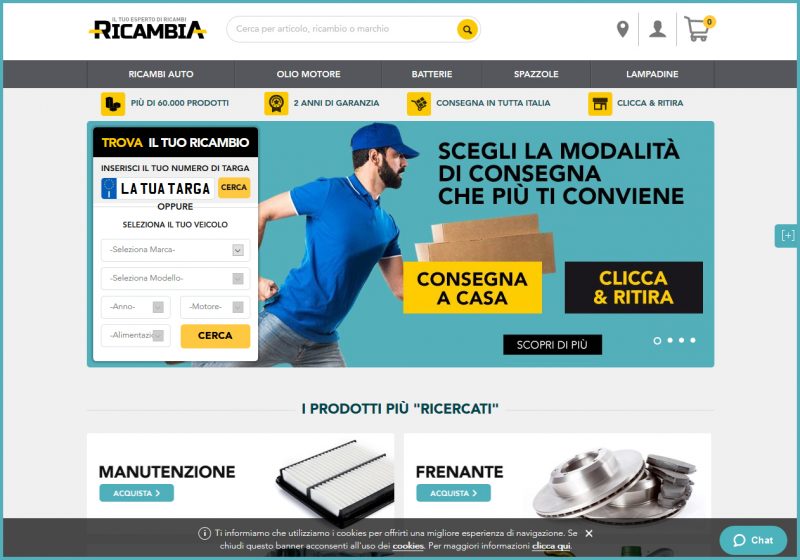 Ricambia: al via il sito Rhiag per la vendita di ricambi auto