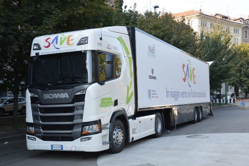 Scania: parte il “Museo su ruote” per educare all’uso consapevole delle risorse