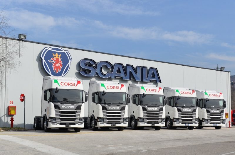 Trasporti: Corsi Spa sceglie la nuova generazione Scania