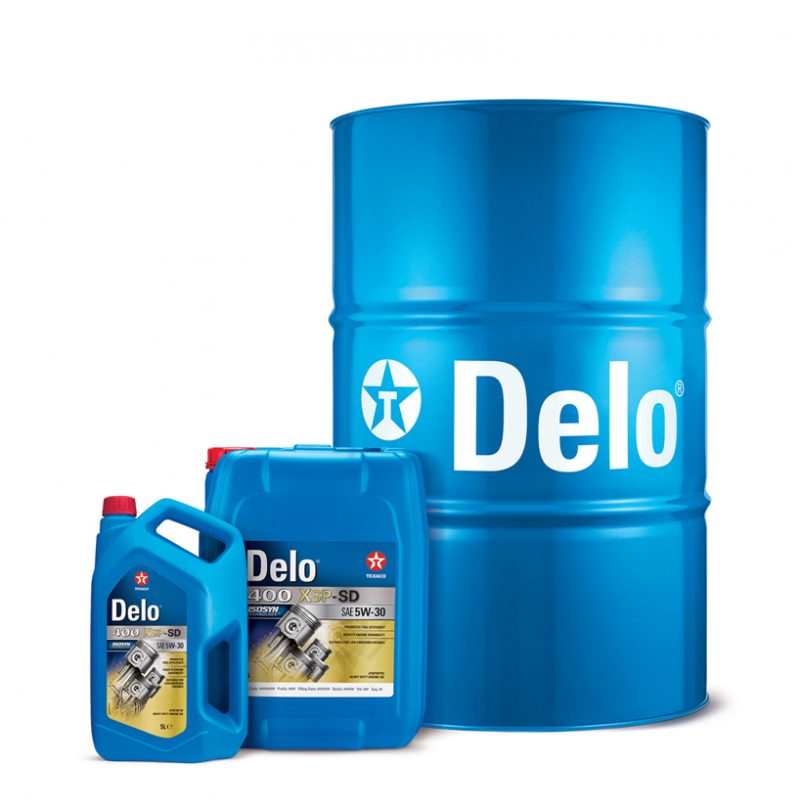 Chevron Lubricants presenta Texaco Delo® 400 XSP-SD – SAE 5W-30