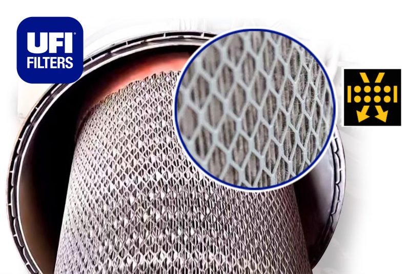 UFI Filters: l’importanza del filtro aria motore sui mezzi pesanti