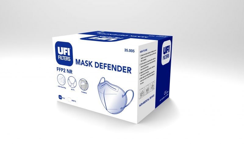 UFI Filters dedica parte dei siti industriali alla produzione di materiale filtrante per mascherine