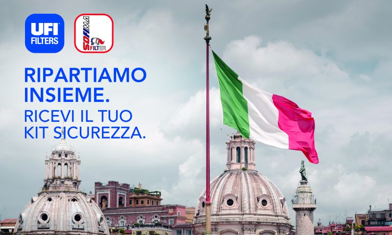 UFI Filters lancia la campagna “RIPARTIAMO INSIEME” per le officine