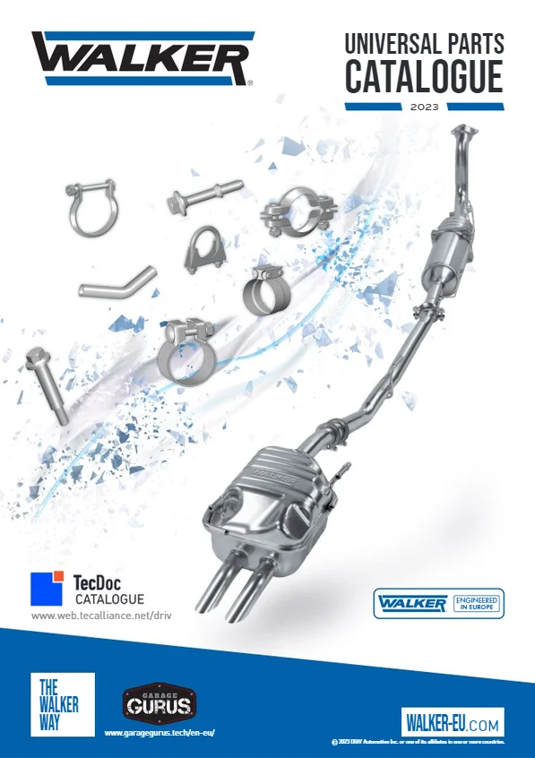 DRiV lancia il catalogo digitale dei componenti universali Walker Emissions Control