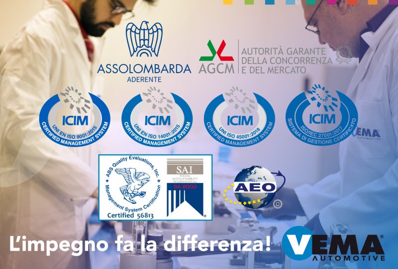 VEMA, l’impegno fa la differenza!