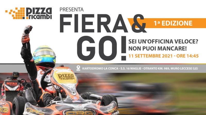 Al via FIERA&GO: Pizza Ricambi accende i motori della ripartenza