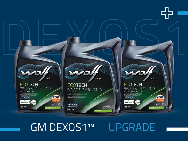 Oli motore GM dexos1TM Gen3, la nuova serie di Wolf Lubricants