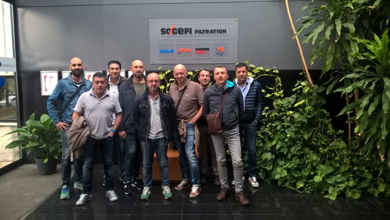 Sogefi: ricambisti in visita allo stabilimento di Barcellona