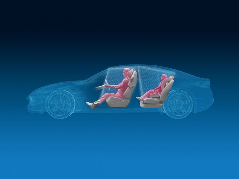 ZF sviluppa sistema di rilevamento avanzato occupanti abitacolo