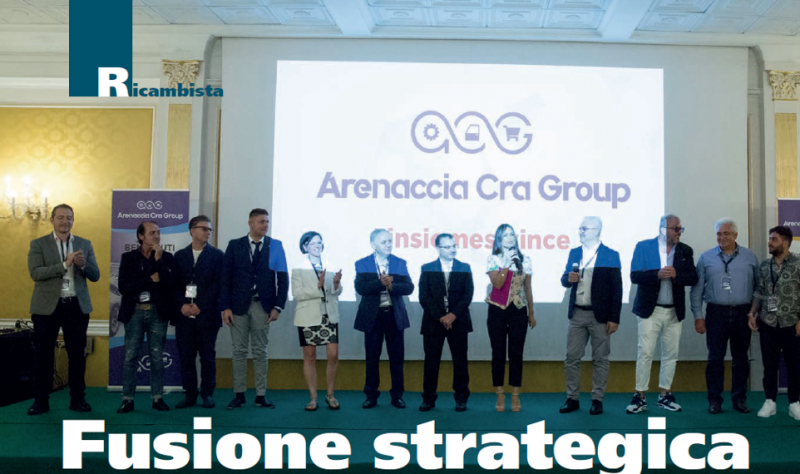 Due ricambisti uniscono le forze: nasce Arenaccia Cra Group