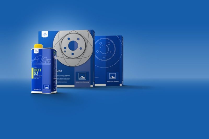 Freni auto: nuovo packaging per i prodotti ATE