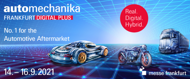 Automechanika Francoforte in presenza nel 2022 (13-17 settembre), nel 2021 il nuovo formato Digital Plus (14-16 settembre)