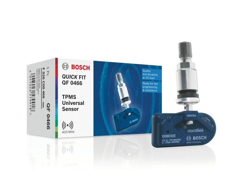 Bosch QUICK FIT: sensori di pressione pneumatici universali