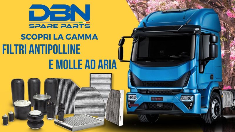 Dibenedetto Ricambi, scopriamo la gamma “Molle ad aria” e “Filtri antipolline”