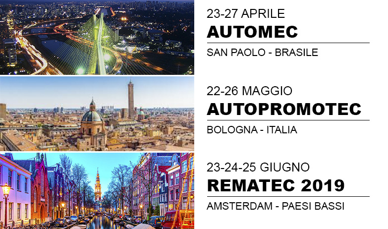 Vitobello Ricambi presente alle prossime Fiere internazionali Aftermarket