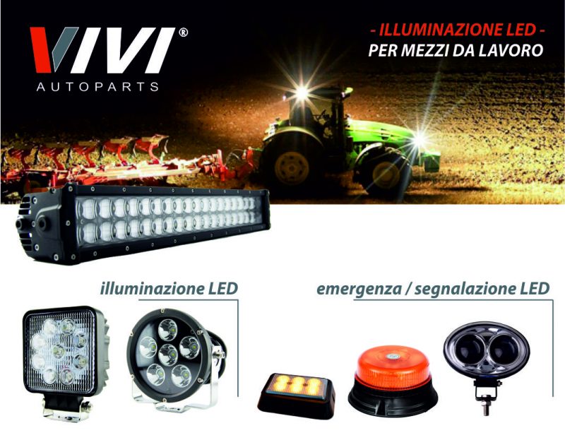 Faretti VIVI: efficienza e sicurezza per il lavoro notturno