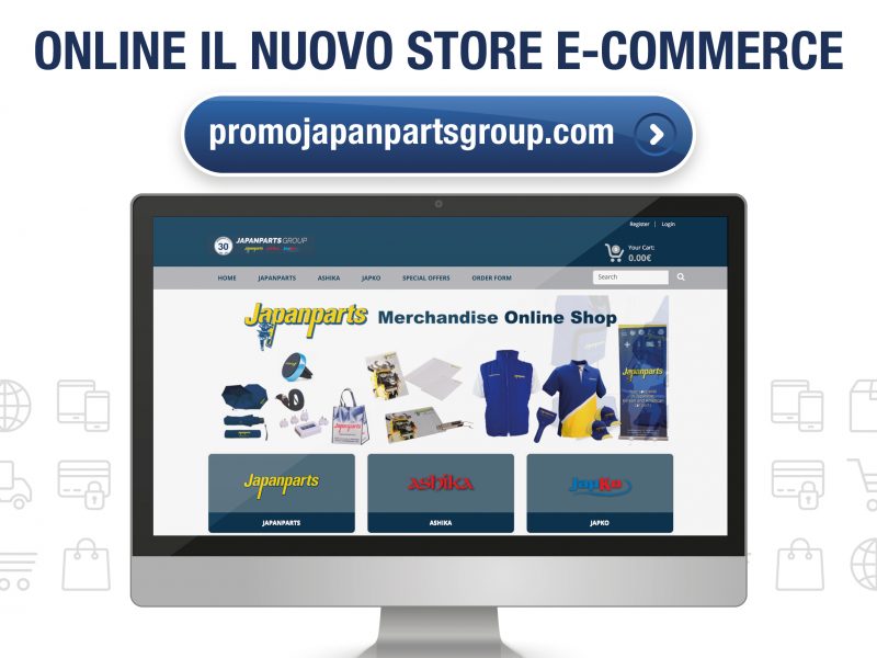Japanparts Group lancia il nuovo e-commerce per il merchandising