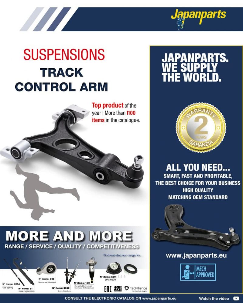 Bracci sospensione: la gamma Japanparts