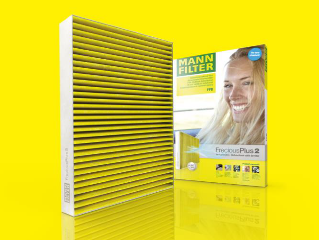 MANN-FILTER FreciousPlus migliorato: il nuovo standard dei filtri abitacolo