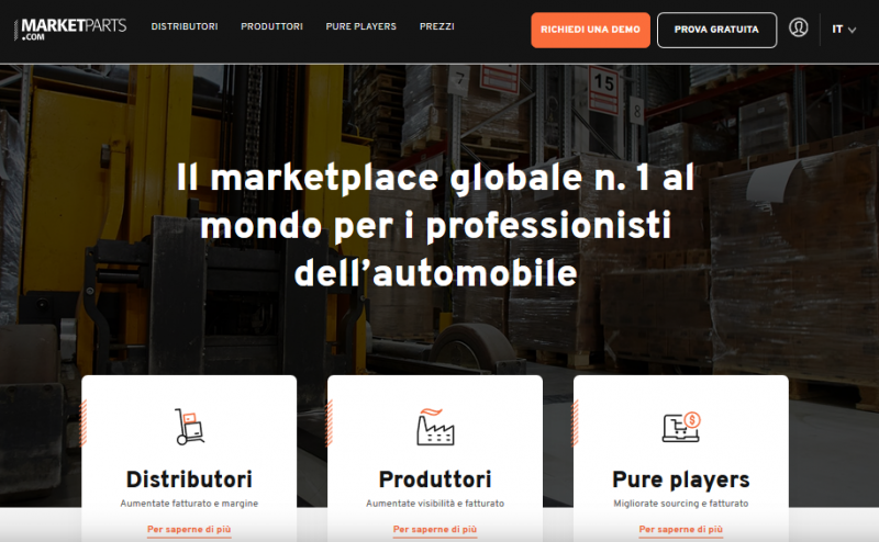 Nasce Marketparts.com