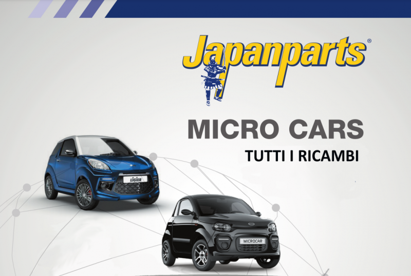 Japanparts introduce i ricambi per Micro Cars