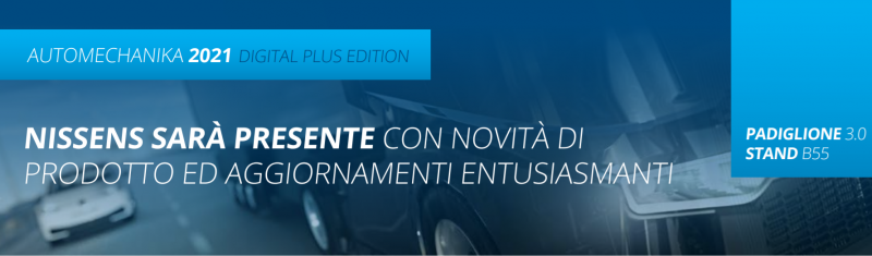 Nissens Automotive ad Automechanika 2021 con molte novità