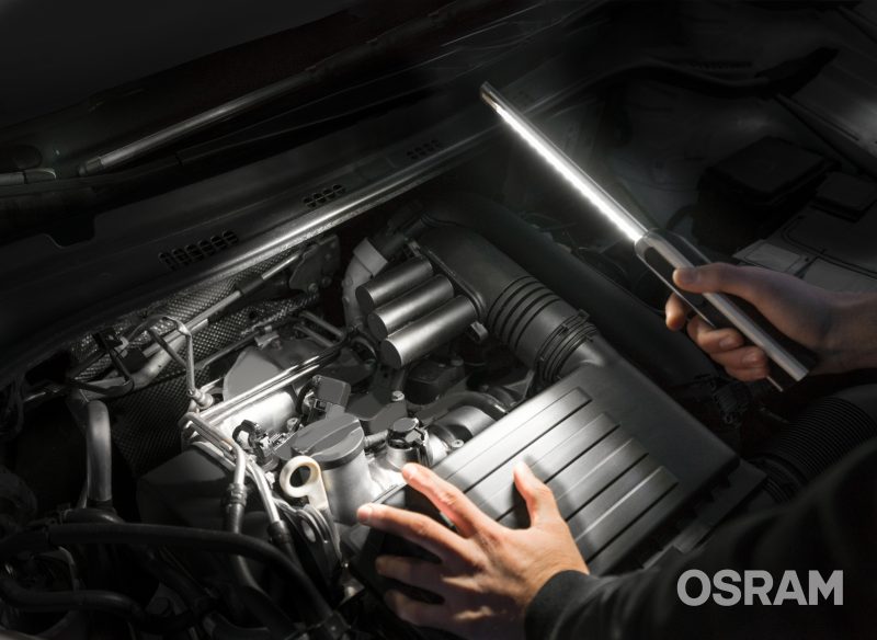 Nuova linea di lampade da ispezione premium OSRAM per le officine