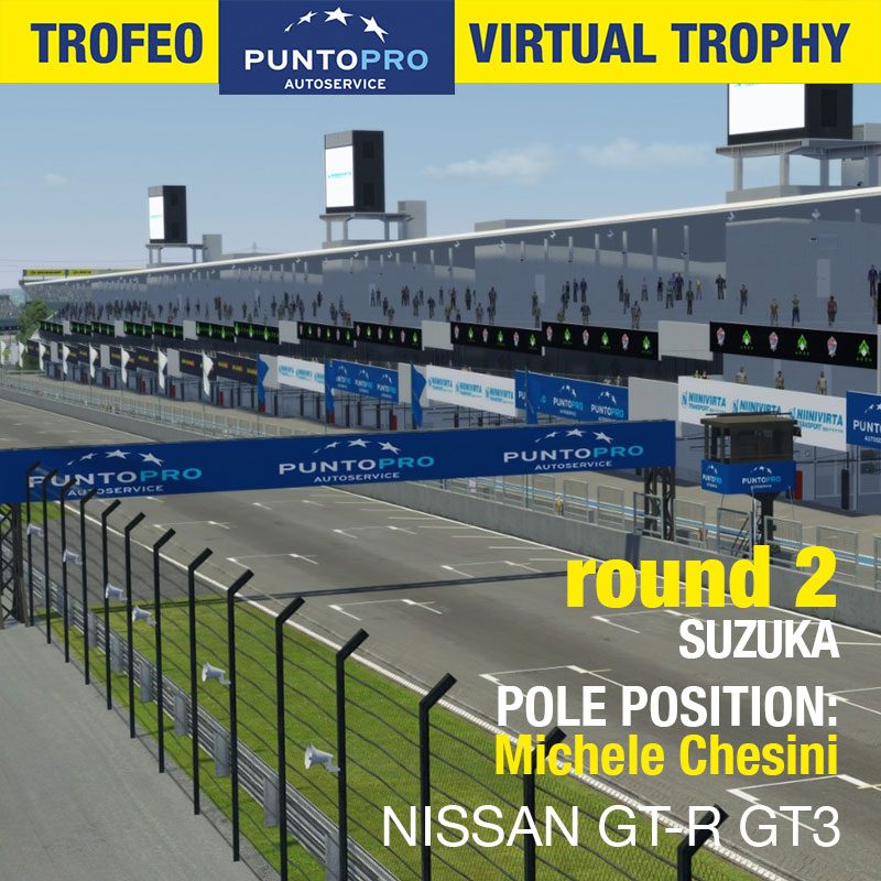 Trofeo PuntoPro Virtual Trophy: Domenica 19 Luglio, secondo appuntamento a Suzuka