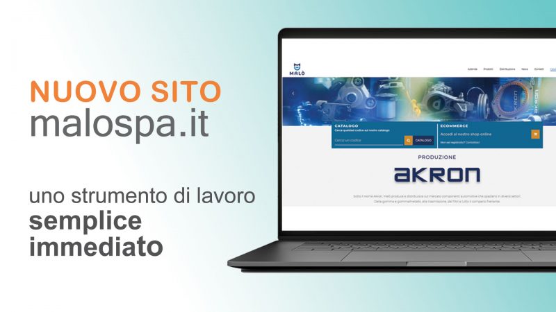 Nuovo sito Malò: lo strumento che facilita il lavoro dei ricambisti